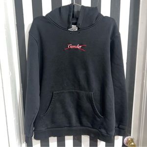 NO GENDER HOODIE - SIZE MEDIUM
